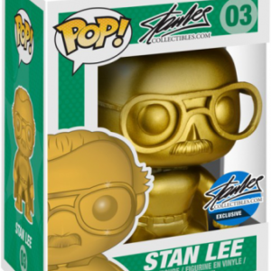Stan Lee en finition or