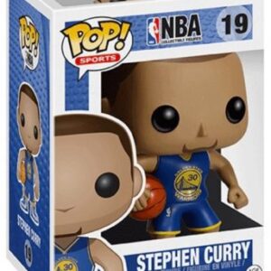 Stephen Curry des Golden State Warriors en maillot bleu