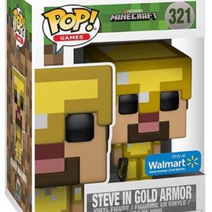 Steve en version Or – figurine POP Minecraft