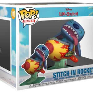 Stitch à bord de sa fusée