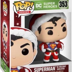 Superman en chandail de Noël : déclinaison festive