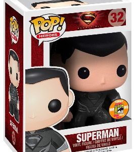 Superman en costume noir – édition POP