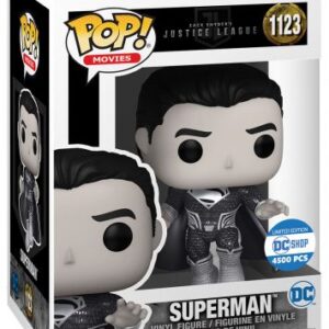 Superman en finition métallique