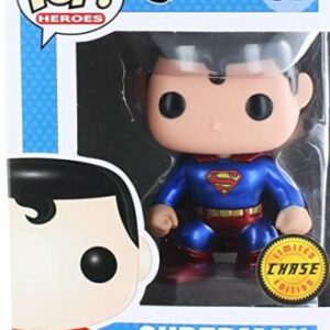 Superman métallique bobble-head – édition Chase