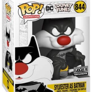 Sylvestre en Batman : la POP Looney Tunes