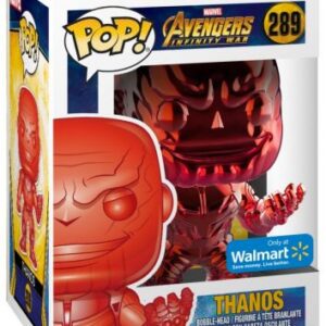 Thanos en version Chromé Rouge – POP Marvel