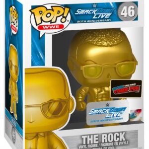 The Rock (Gold), la POP WWE en finition dorée