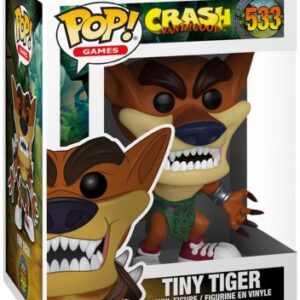 Tiny Tiger, figurine POP! de Crash Bandicoot