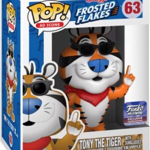 Tony le Tigre avec ses lunettes de soleil