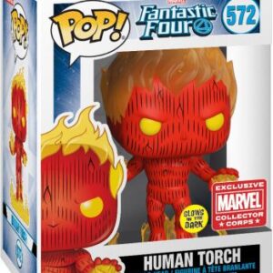 Torche humaine – version translucide et lumineuse dans le noir