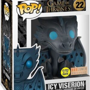 Viserion glacé, édition brillante dans le noir