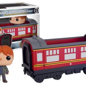 Ron Weasley à bord du wagon du Poudlard Express