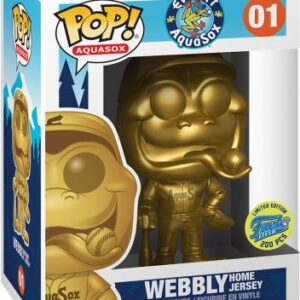 Webbly en maillot domicile Aquasox doré