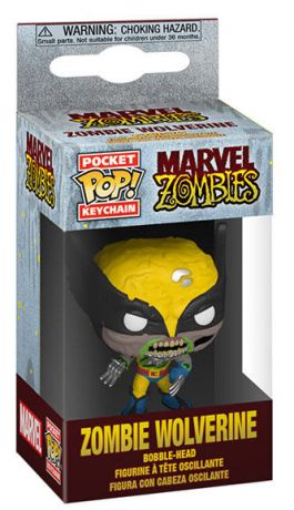 Wolverine Zombie : le porte-clés Pocket de Marvel Zombies