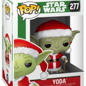 Yoda dans sa version Père Noël