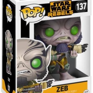 Zeb Orrelios, figurine POP Star Wars Rebels