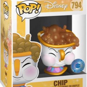 Zip, la figurine POP Disney de La Belle et la Bête