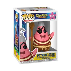 Funko Pop Patrick Star, figurine de collection inspirée de The SpongeBob Movie