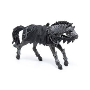 Figurine Cheval Fantastique grise, modèle équin de l’univers fantastique