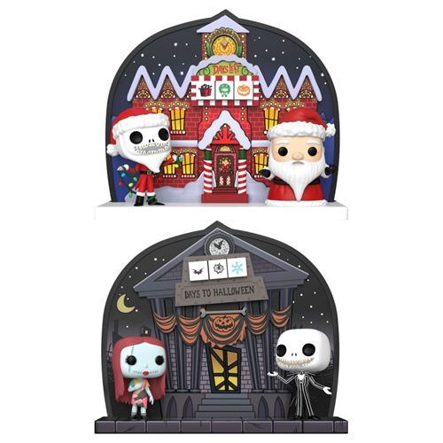 Calendrier Funko Figurines – L&rsquo;etrange Noel De Mr Jack – Décompte Halloween Noël