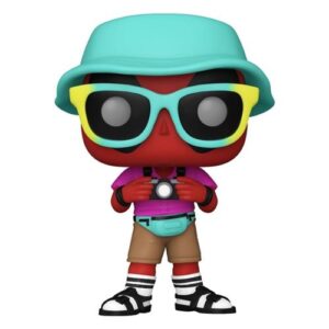 Figurine Funko Deadpool Tourist, déclinaison parodique référencée dans l’univers Marvel