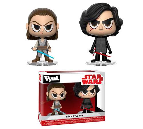 FUNKO – Pack de 2 Figurines FunKo VYNL.: Star Wars – Rey & Kylo