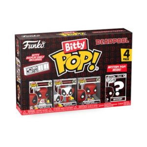 Figurine Funko Bitty Pop Deadpool BBQ Master présentée en pack 4PK