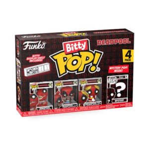 Funko Bitty Pop Deadpool Dinopool, pack de quatre unités pour collectionneur