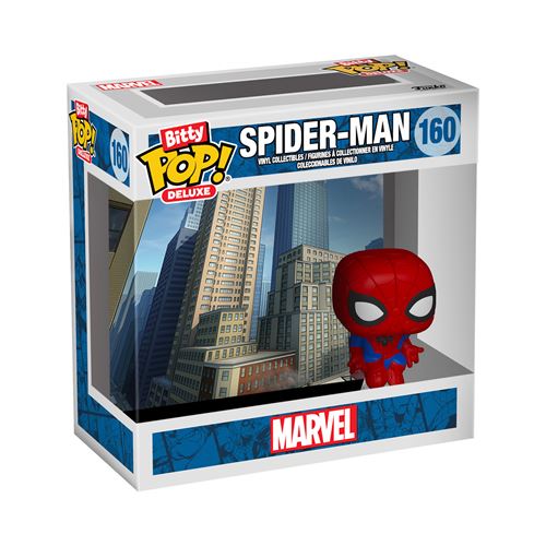 Figurine Funko Bitty Pop Deluxe Marvel Spider-Man Cityscape