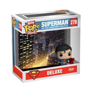 Figurine Funko Bitty Pop Deluxe Superman, référence de collection DC Comics