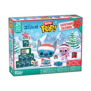 Funko Bitty Pop Stitch, figurine Disney présentée en calendrier de l’Avent