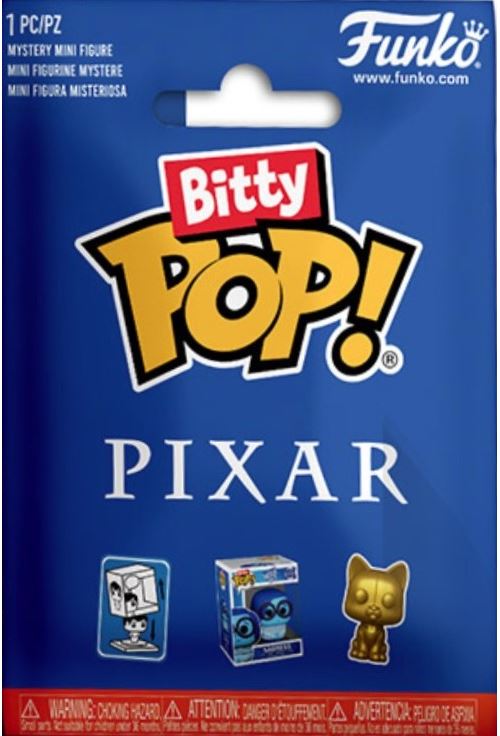 Figurine Funko Bitty Pop Singles Pixar Modèle aléatoire