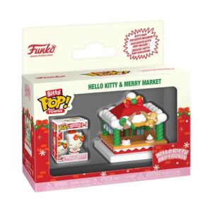 Funko Bitty Pop Towns Hello Kitty et Merry Market, figurine de collection