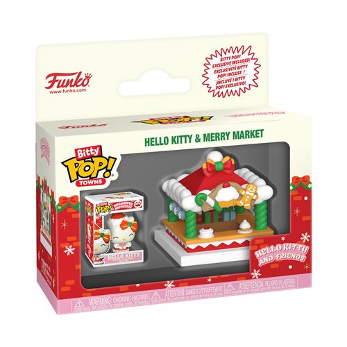 Figurine Funko Bitty Pop Towns Hello Kitty & Merry Market
