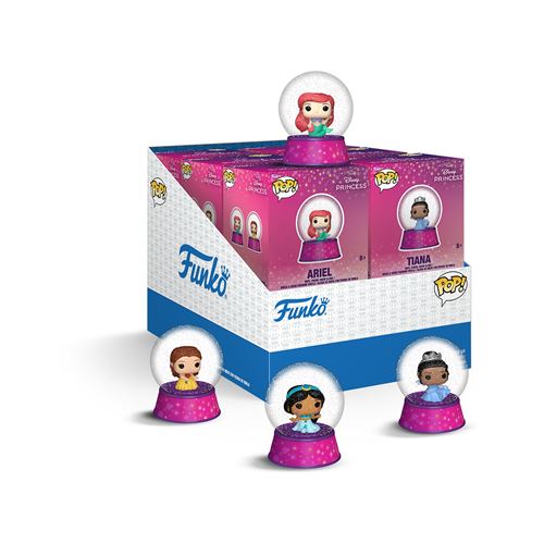Figurine Funko Mini Snow Globes Disney Princess Modèle aléatoire