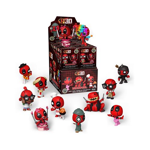 Figurine Funko Mystery Minis Marvel Deadpool 30th Modèle aléatoire