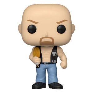 Funko POP Stone Cold Steve Austin (84), figurine de collection WWE