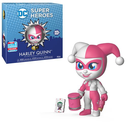 Figurine Funko Pop 5 Star DC Harley Quinn Rose Exclusivité Fnac