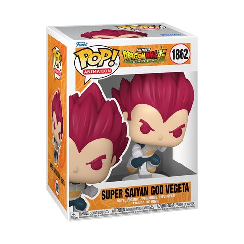 Figurine Funko Pop Animation Dragon Ball Super Broly Super Saiyen God Vegeta