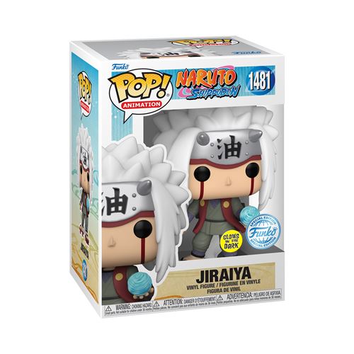 Figurine Funko Pop Animation Naruto Jiraiya with Rasengan