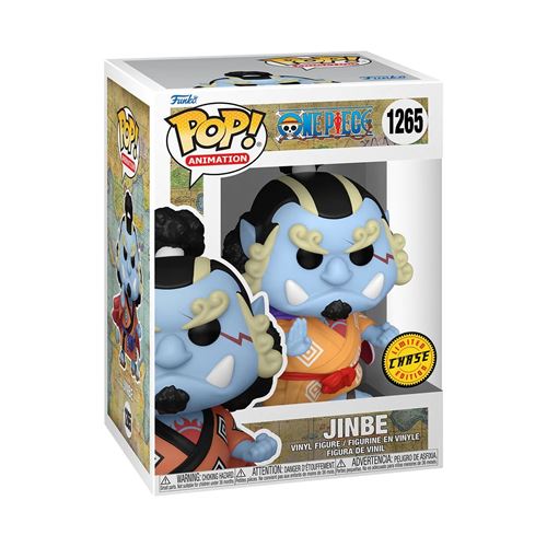 Figurine Funko Pop Animation One Piece Jinbe with Chase Modèle aléatoire