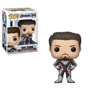 Funko Pop Tony Stark, figurine Marvel associée à Avengers Endgame