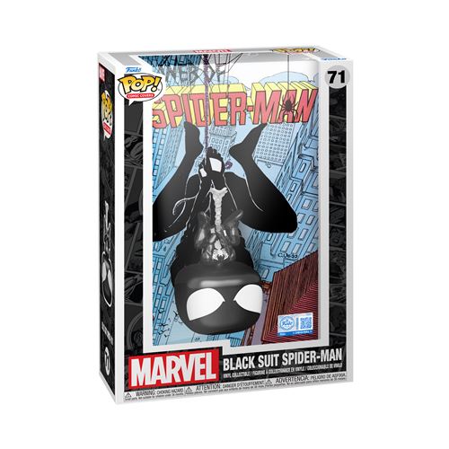 Figurine Funko Pop Comic Cover Black suit Spider-Man
