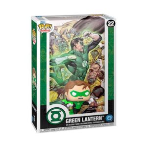 Funko Pop Green Lantern présentée dans une édition Comic Cover DC