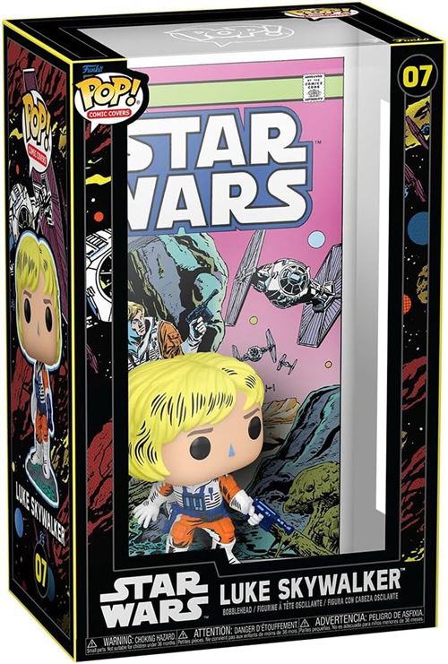 Figurine Funko Pop! Comic Cover N°7 | Star Wars | Luke Skywalker
