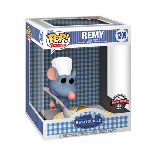 Figurine Funko Pop Deluxe Disney Remy with Ratatouille Exclusivité