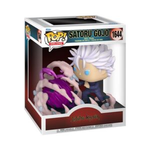 Funko Pop Deluxe Jujutsu Kaisen Satoru Gojo Hit Purple figurine de collection