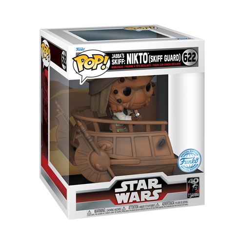 Figurine Funko Pop Deluxe Return of The Jedi Build a Scene Nikto