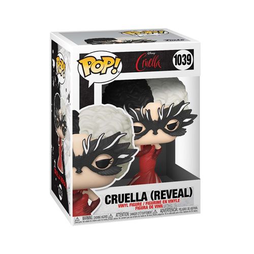 Figurine Funko Pop Disney Cruella Reveal