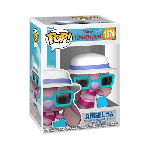 Figurine Funko Pop Disney Lilo & Stitch Angel with Bags Exclusivité Fnac